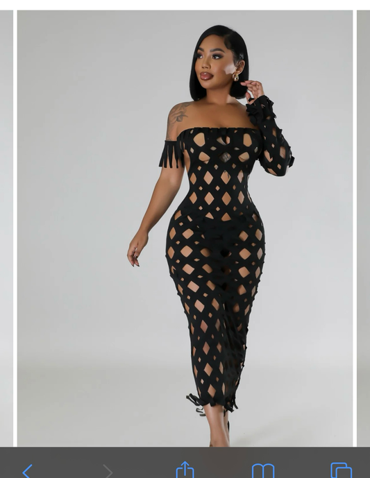 Caged Intentions Dress