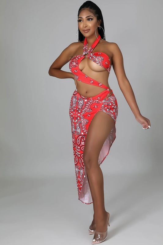 Bandana Babe - Red Hot